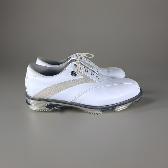 FootJoy DryJoysTour 53581 Waterproof Men's Golf Shoes Size 10N Narrow - Picture 2 of 11